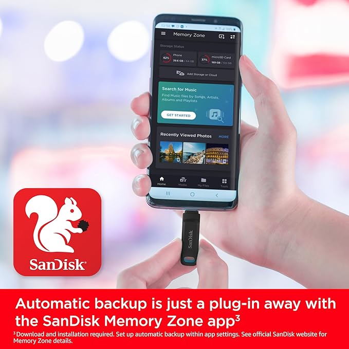 SanDisk Ultra Dual Drive Go 256GB USB Type C Pendrive for Mobile (5Y - SDDDC3-256G-I35, Black) - Image 4